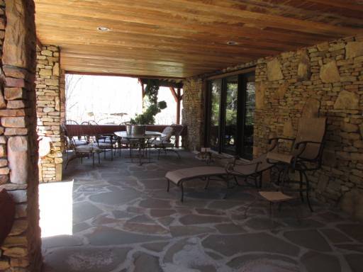 Covered Side Porch